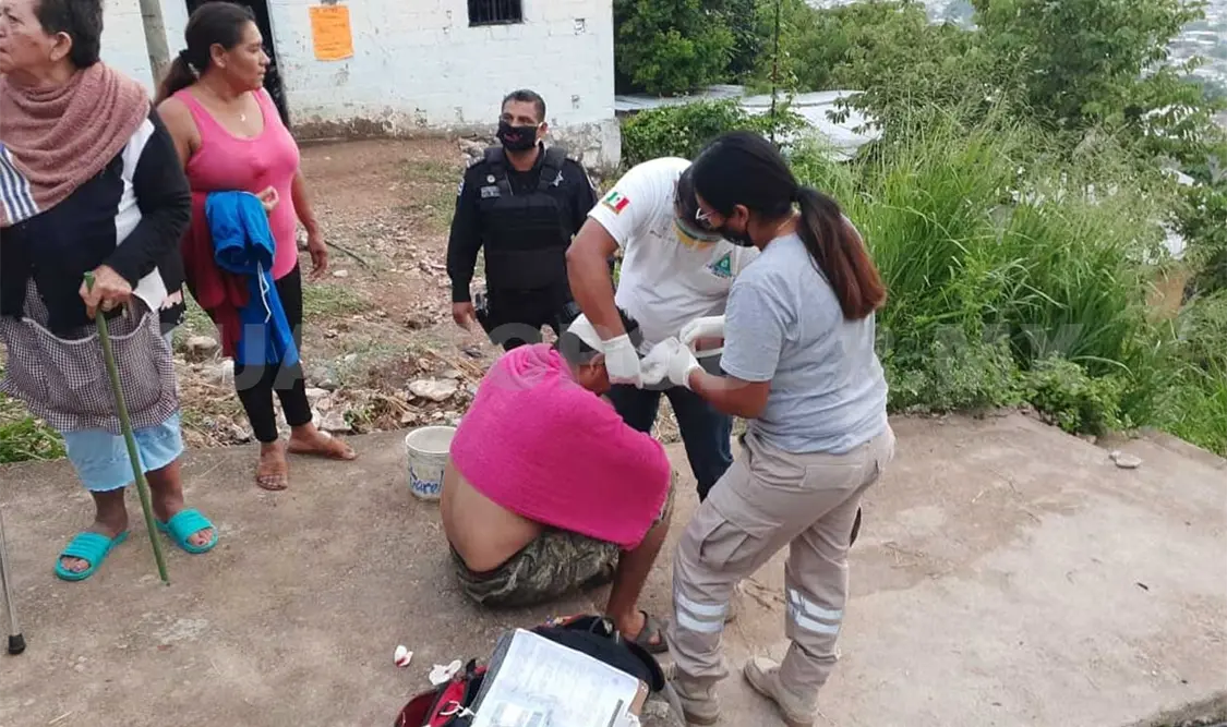 Dos personas resultaron malheridas luego de sostener una riña contra tres jóvenes. Ulises López / CP