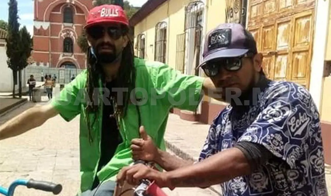 Uriel Gómez y Orestes Vargas, son compositores que buscan dar a conocer a través de la música su sentir sobre la contingencia. Manuel Martínez / CP