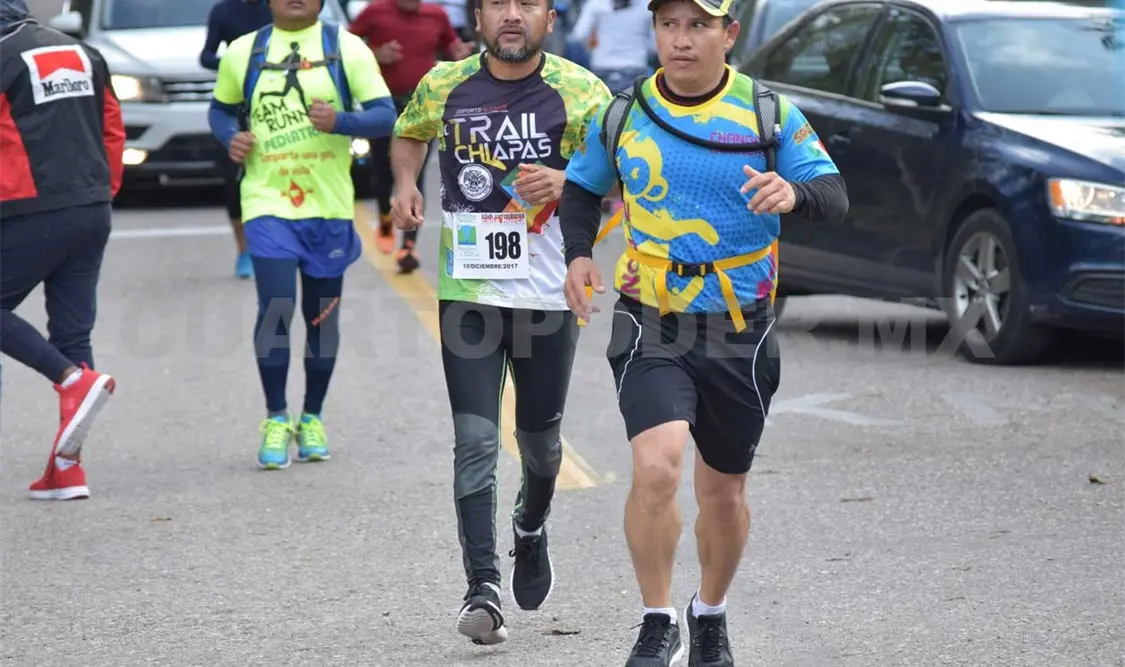Como club, Soconuscos Runners prepara a sus atletas para el Ultra Trail 4x4 de Galeana. Guillermo Ramos/CP