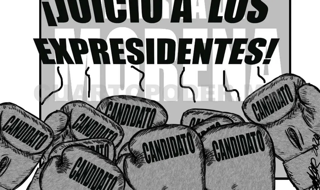 Calderón, Salinas y Peña, a la campaña de Morena