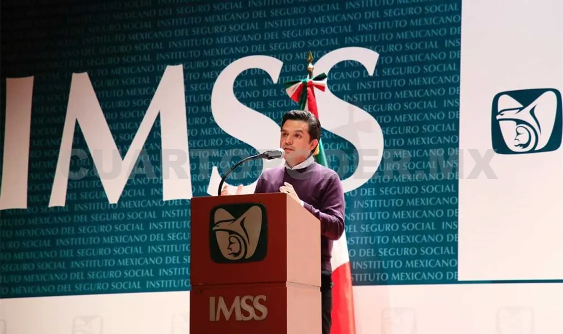 El director general del IMSS, Zoé Robledo, afirmó que se debe apostar a una política de transparencia. CP