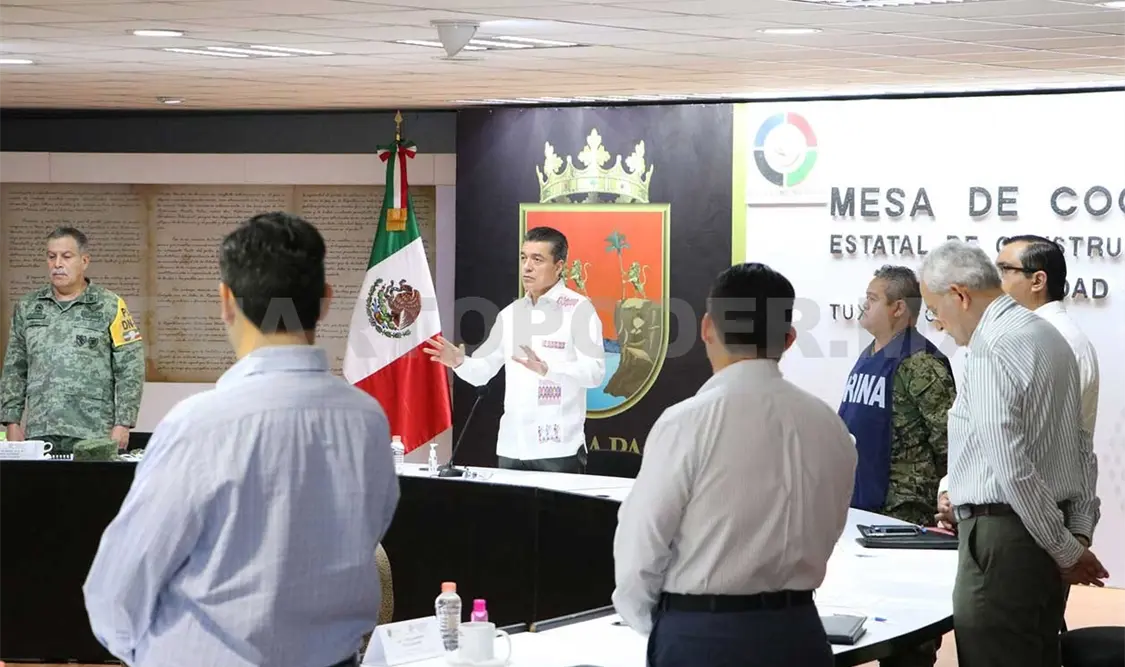 El gobernador instruyó al Consejo de Salud y a la Secretaría de Salud estatal a fortalecer las acciones preventivas. CP