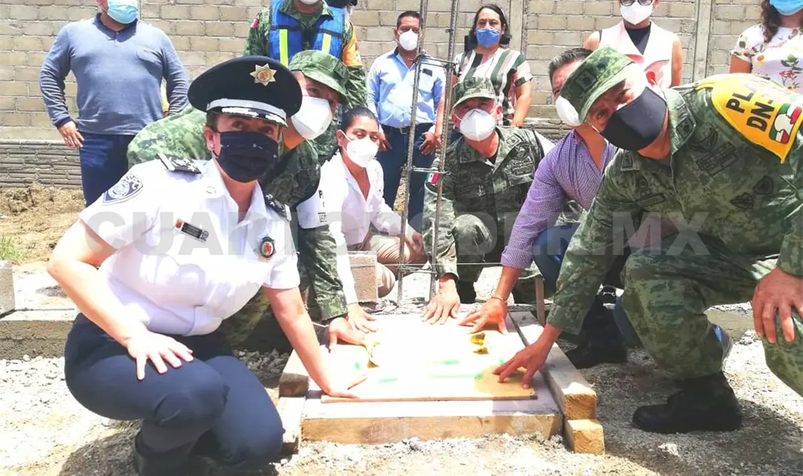 La titular de la SSyPC, Gabriela Zepeda, aseguró que el nuevo cuartel ayudará en temas de seguridad. Cortesía