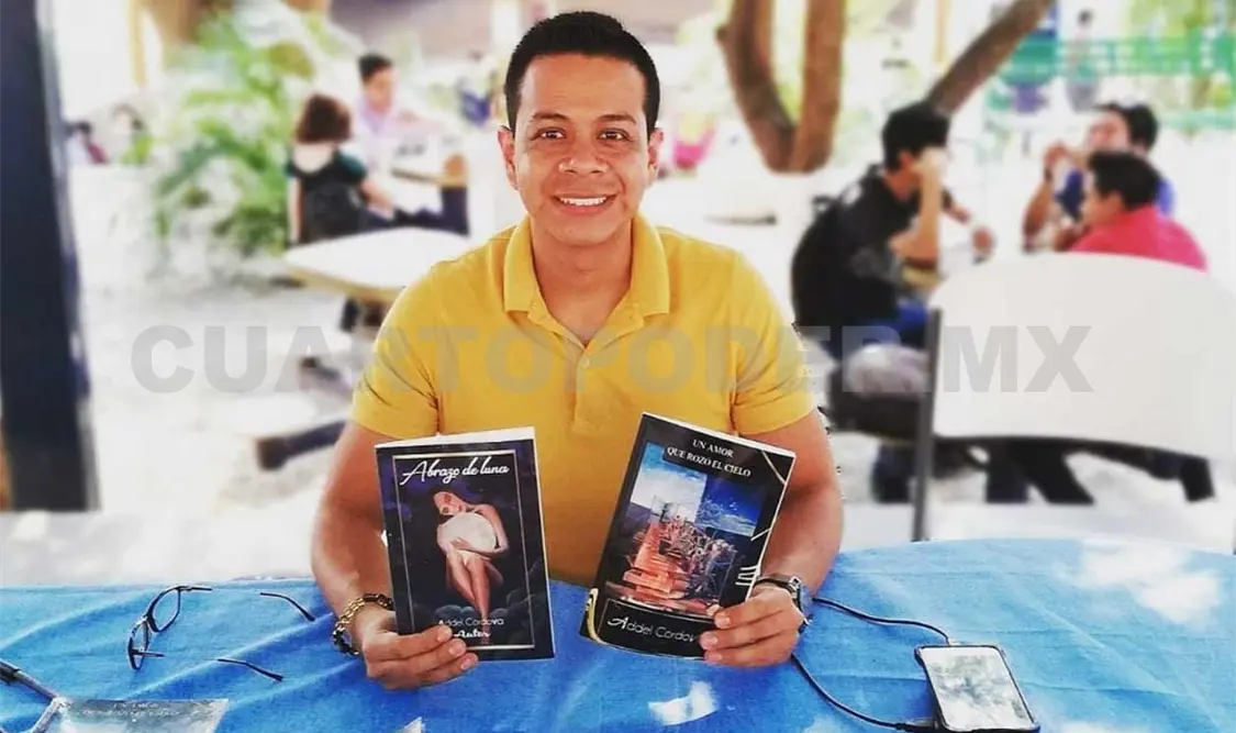 Addel Córdova es el autor de los libros Un amor que rozó el cielo y Abrazo de luna. Cortesía