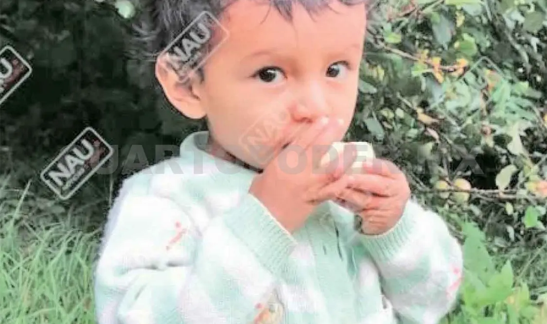 Desaparece niño de dos años en Tuzantán