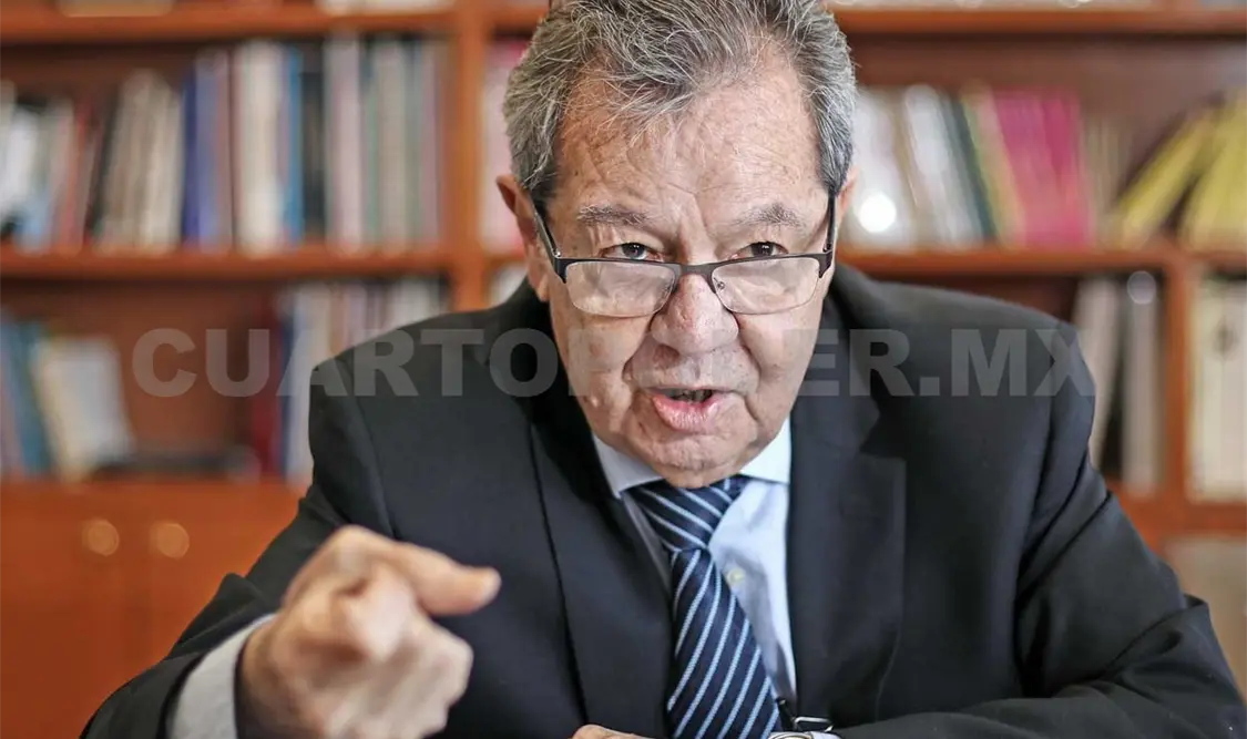 Muñoz Ledo aseguró que dos de los candidatos a la presidencia de Morena han metido dinero para tener el control. El Universal