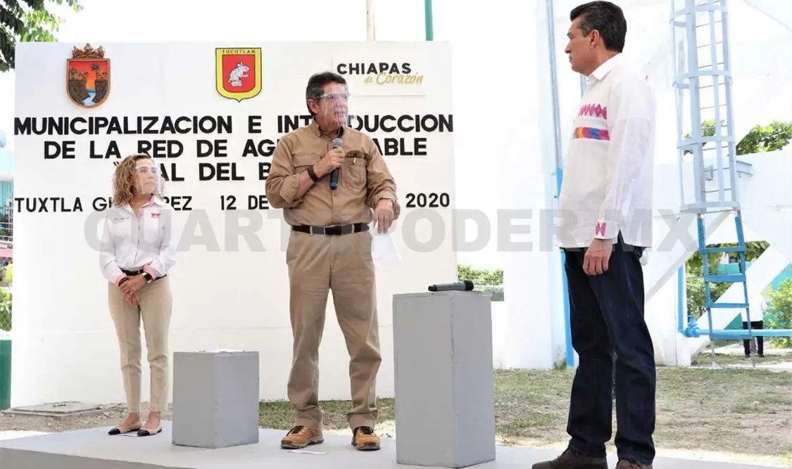 El presidente municipal resaltó el esfuerzo conjunto de diversas autoridades. CP