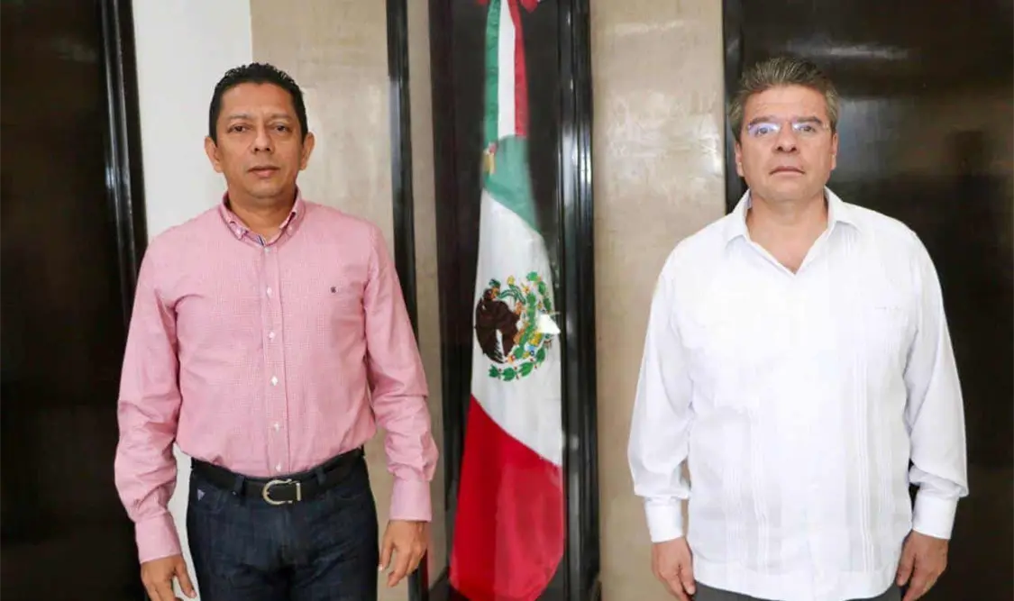 Revisan fiscal general y secretario general de Gobierno temas de gobernabilidad, seguridad y justicia