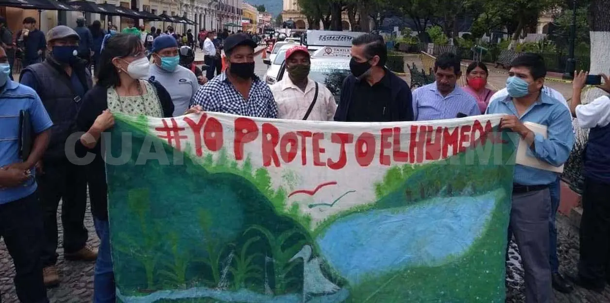 Exigen se cumplan las minutas de trabajo firmadas entre activistas y el gobierno. Cortesía