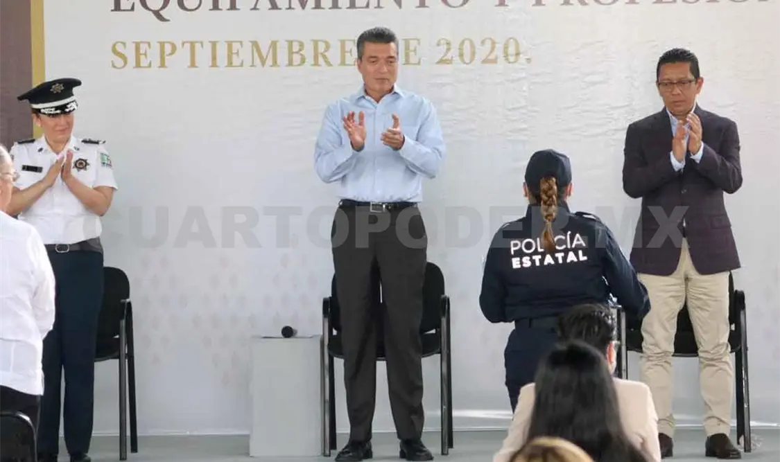Fortalecen cuerpos de seguridad con profesionalización