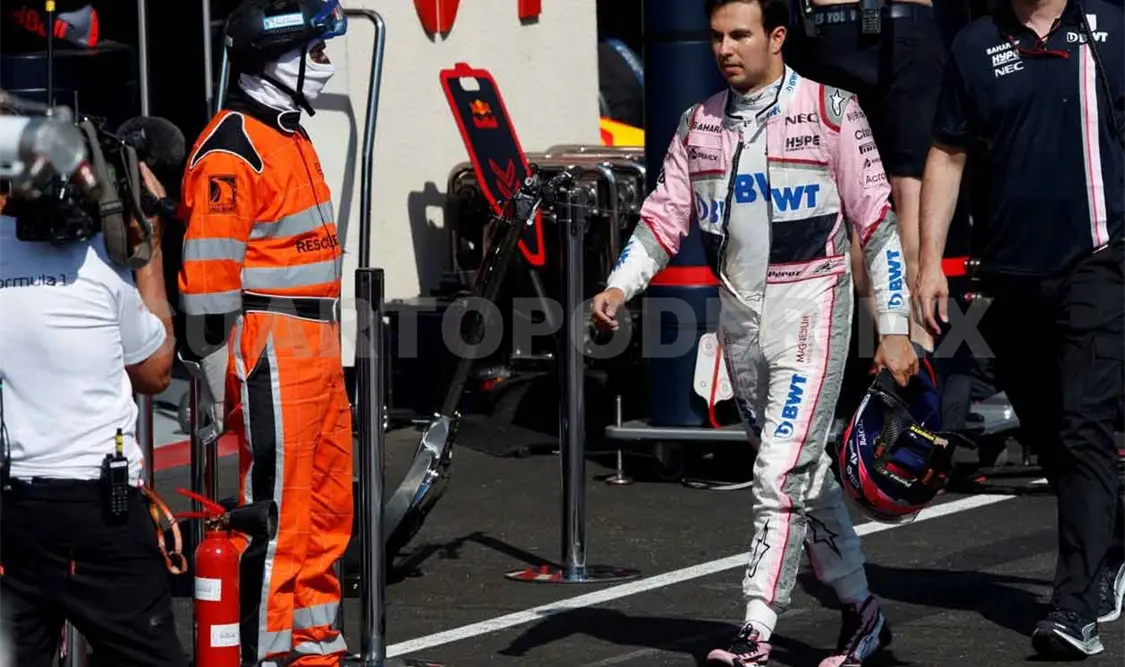 Checo Pérez nos sirvió bien