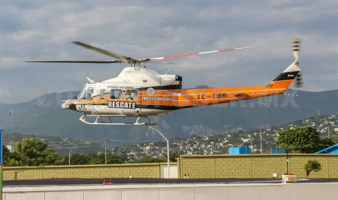 Continúa traslado de pacientes en aeronaves