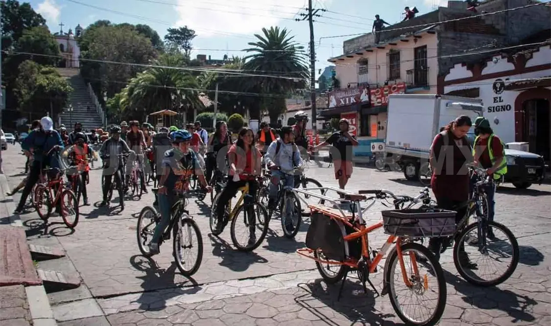 Con diversas actividades celebran un Día Sin Auto