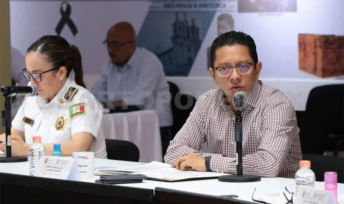 Mesa de seguridad previene delitos