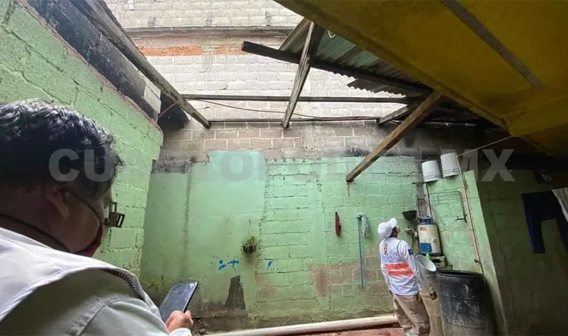 Tornado provoca daños en techos