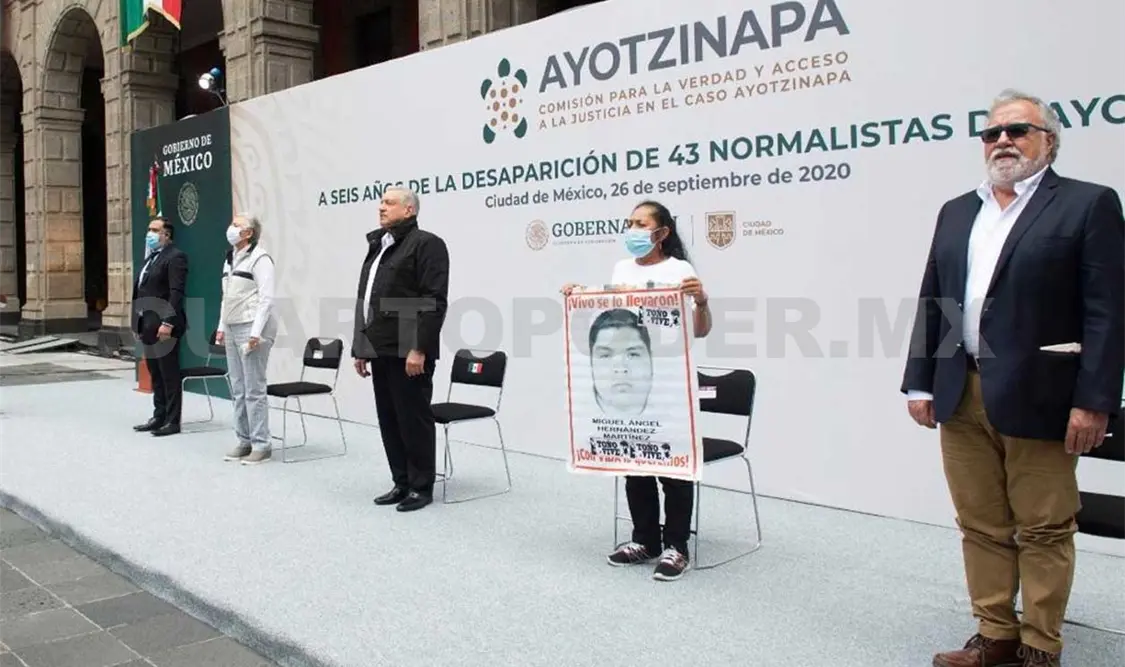 “Se tiene que aclarar lo que sucedió”, afirmó el mandatario a padres de los 43 desaparecidos. Presidencia