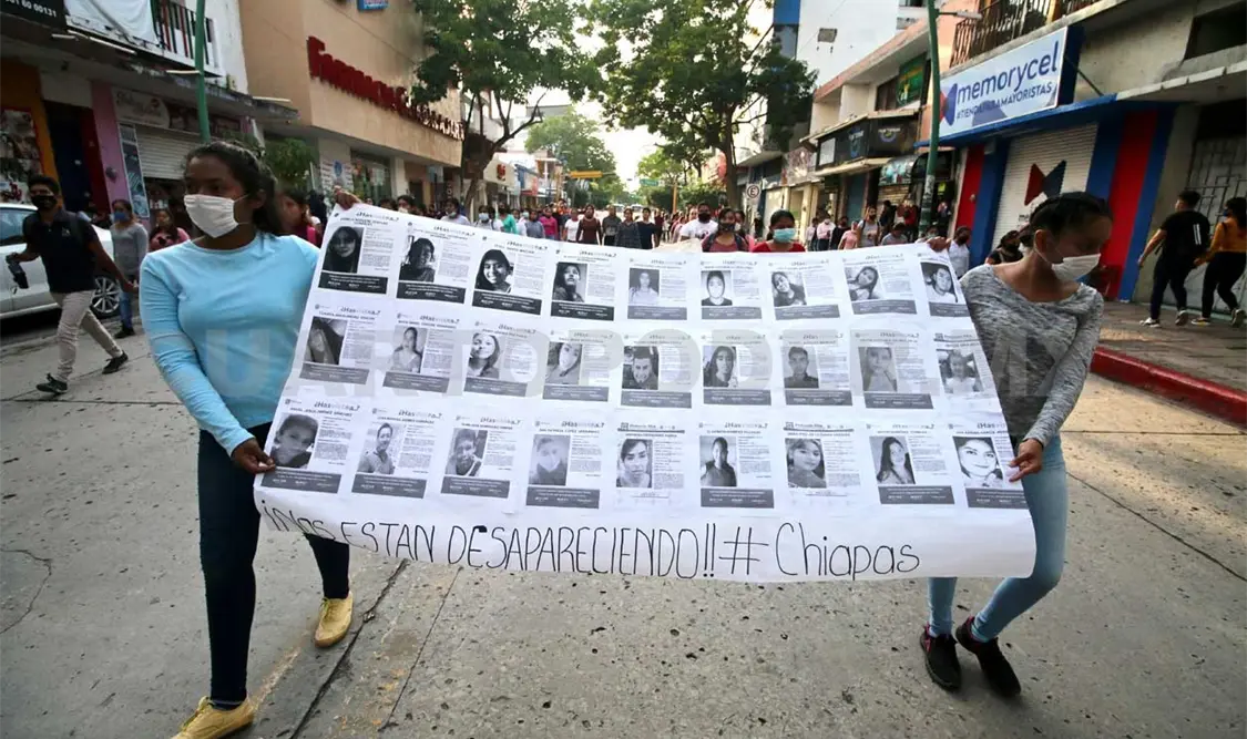 En esta ocasión los manifestantes no llevaron a cabo acciones radicales. Diego Pérez /CP