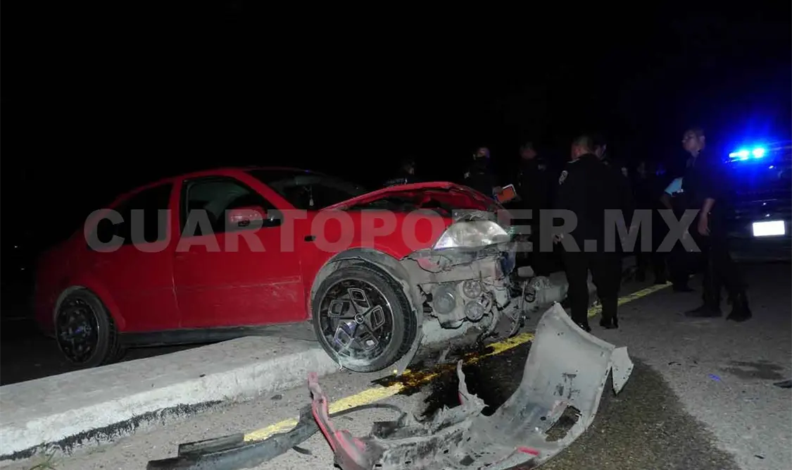 Se estrellan en la vía Tuxtla-Chiapa de Corzo