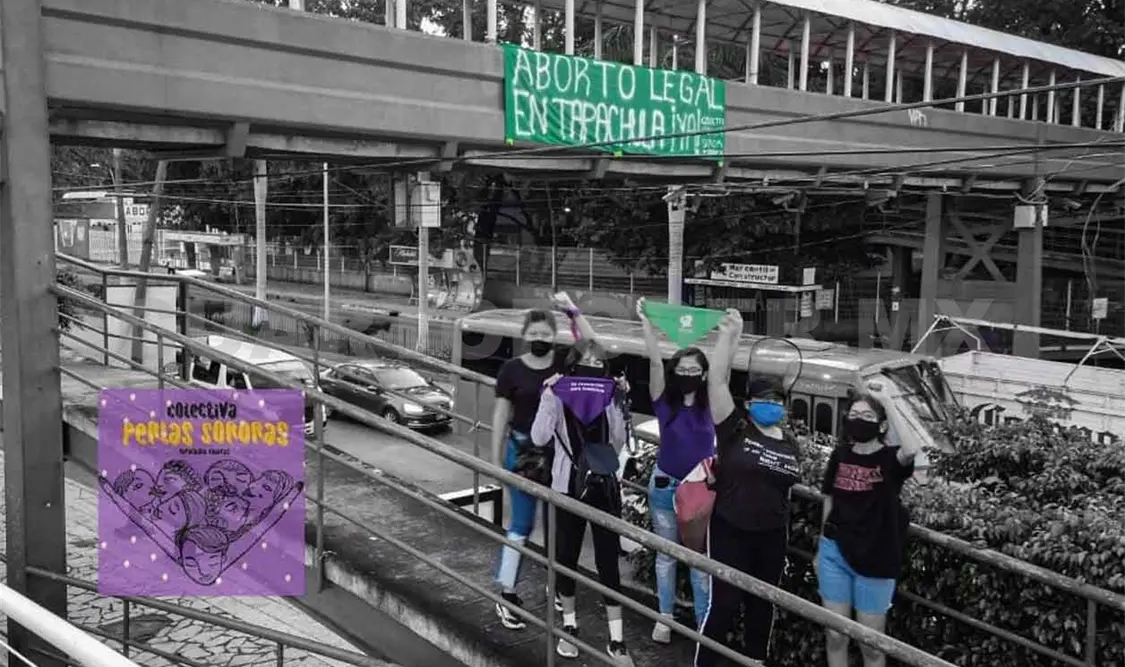 Colectivo se pronuncia por aborto legal en Chiapas