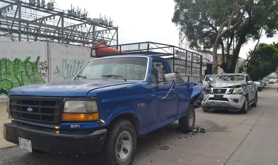 Carambola deja dos personas lesionadas