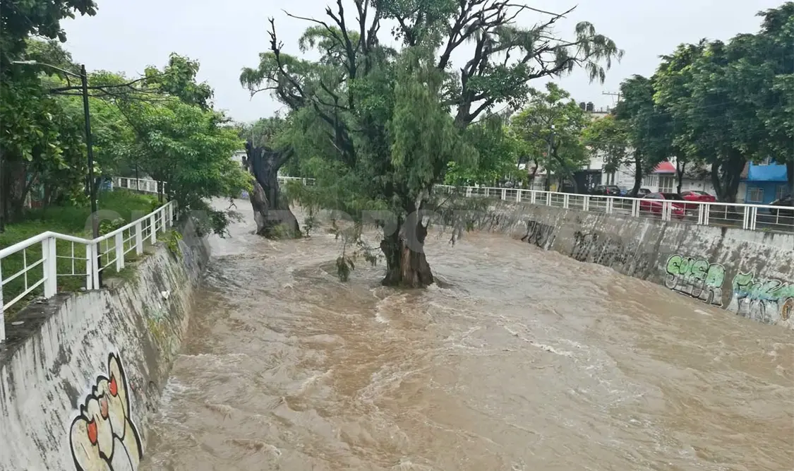 Los 21 arroyos que conviven en la capital cada vez arrastran más agua debido a la falta de vegetación en las partes altas. Guillermo Ramos / CP
