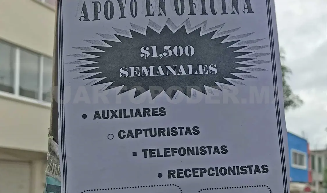 La mayoría de estos anuncios no da detalles sobre las actividades a realizar, o bien prometen un buen sueldo a cambio de pocas actividades. Rubén Moreno / CP