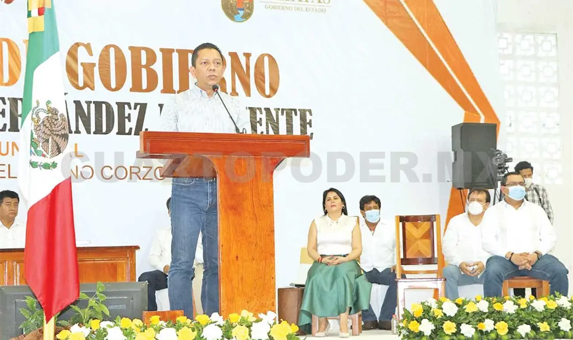 Llaven Abarca encabezó la inauguración de la Casa de la Cultura y de Protección Civil. CP