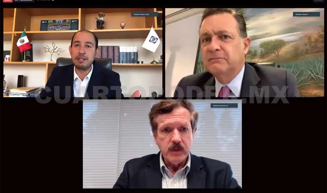 Buen avance la alianza con PRD: Marko Cortés
