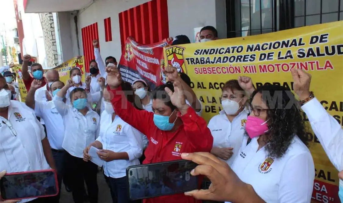 Toman instalaciones de sindicato de salud