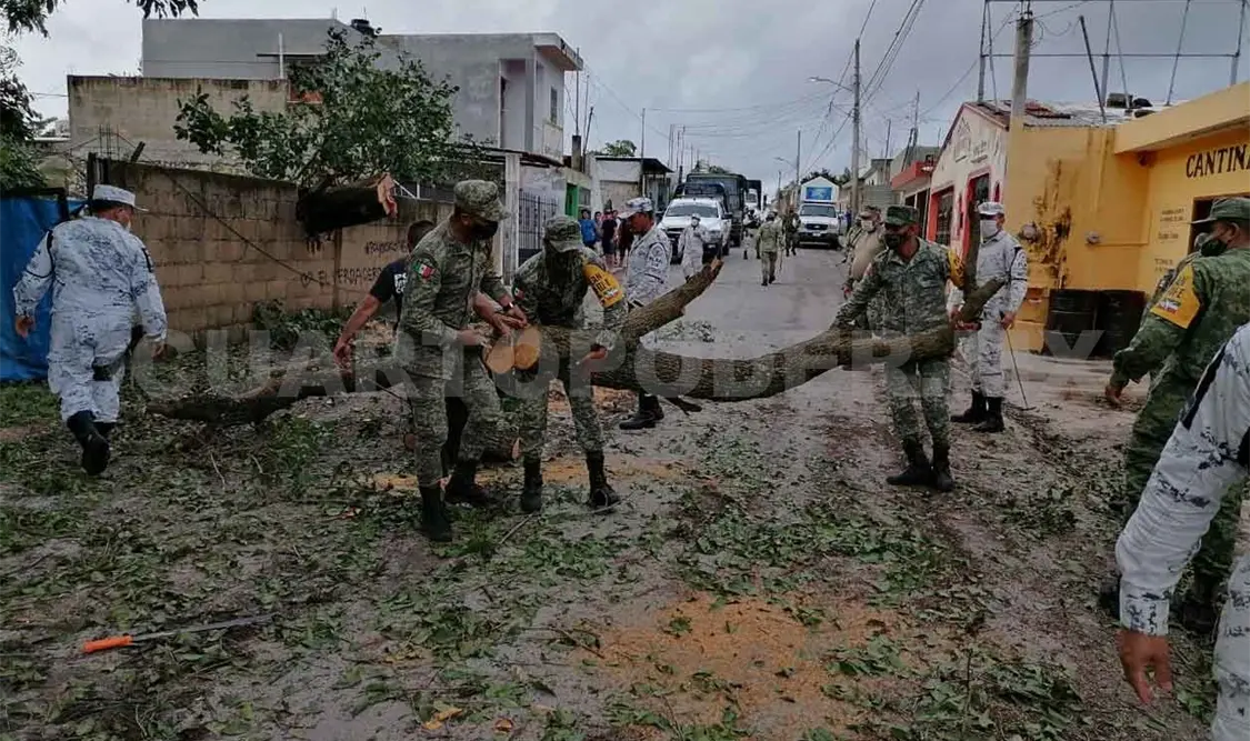 Sedena: temporada de huracanes aún no termina