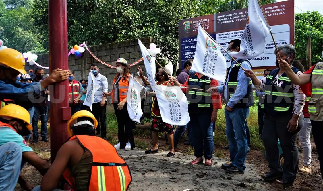 Con obras de electrificación se fortalece seguridad en Tapachula