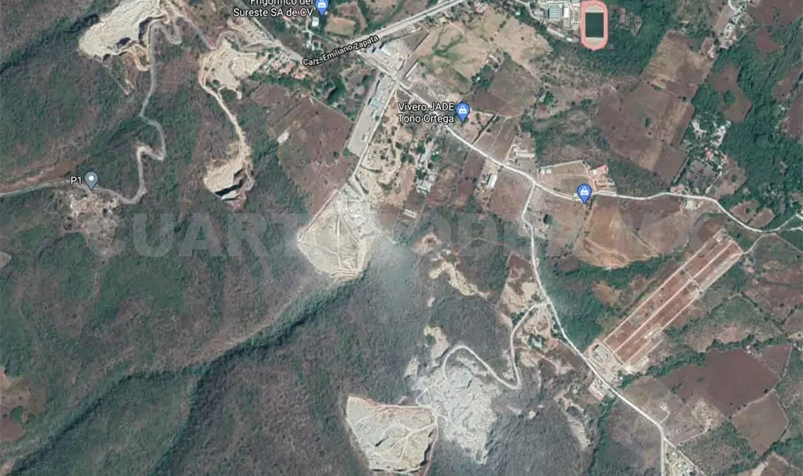 Caleras afectan cerros de la capital chiapaneca