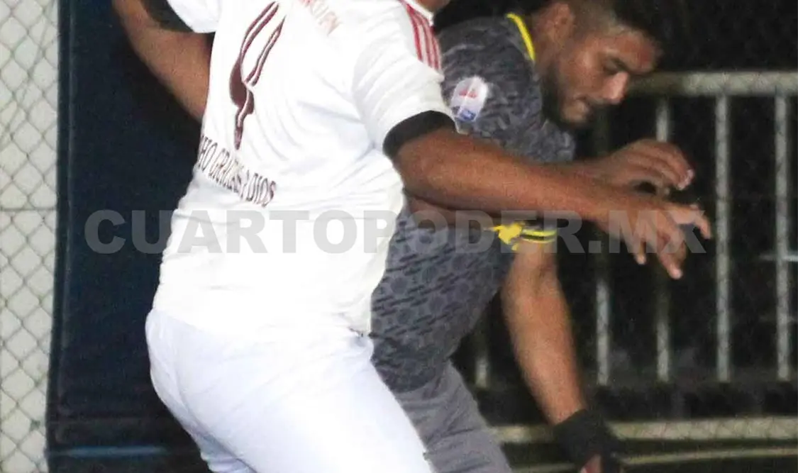 Se prendió la cancha en la Liga La Palapa