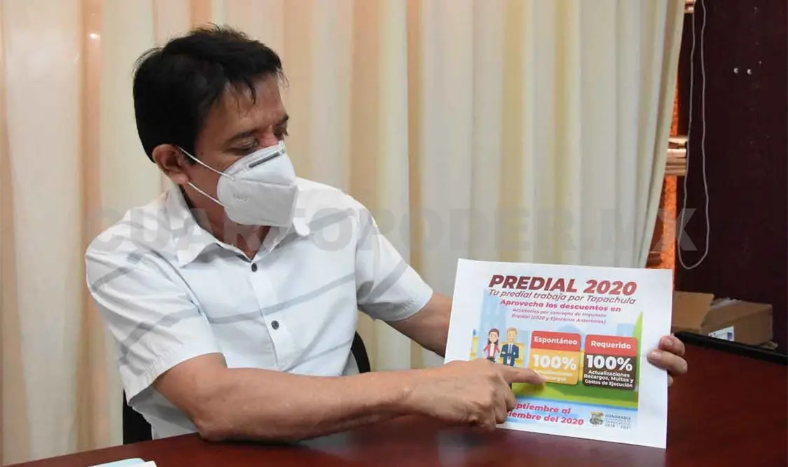 Gobierno anuncia rebajas en predial