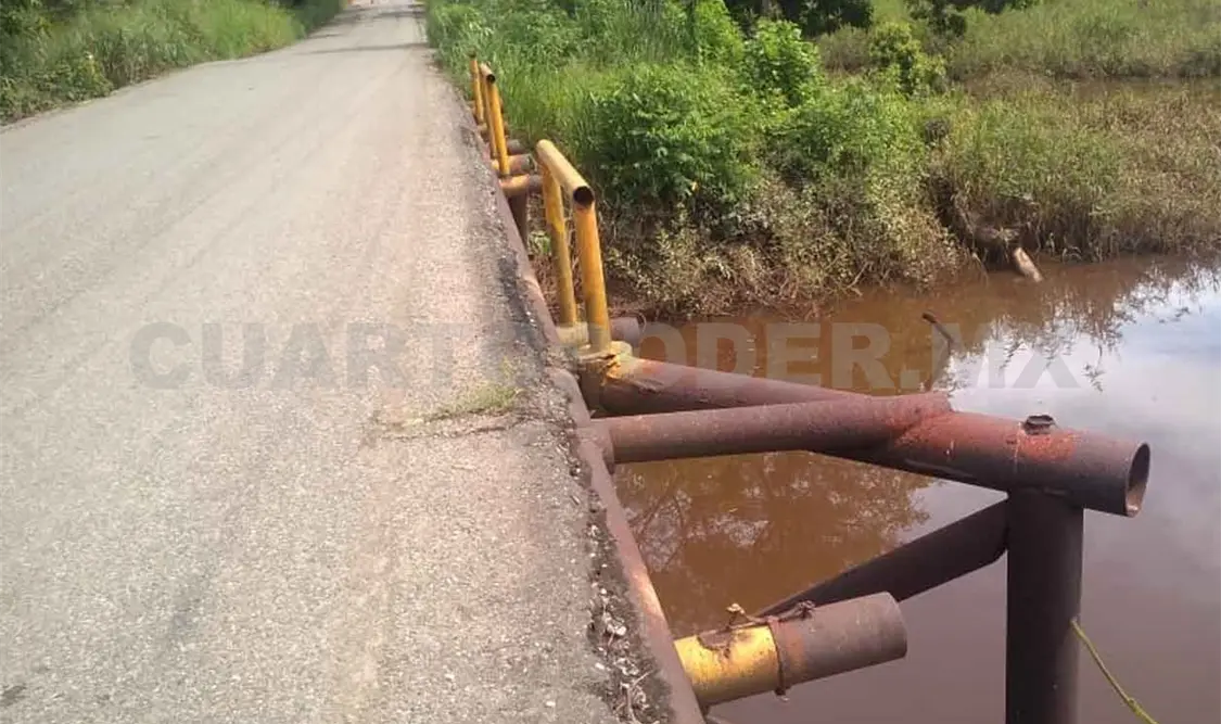 Puentes y caminos están en riesgo de colapso