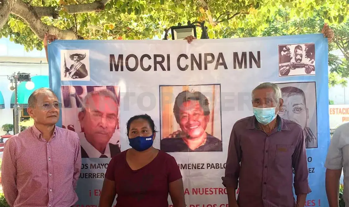 Mocri exige justicia para muertos en Amatán