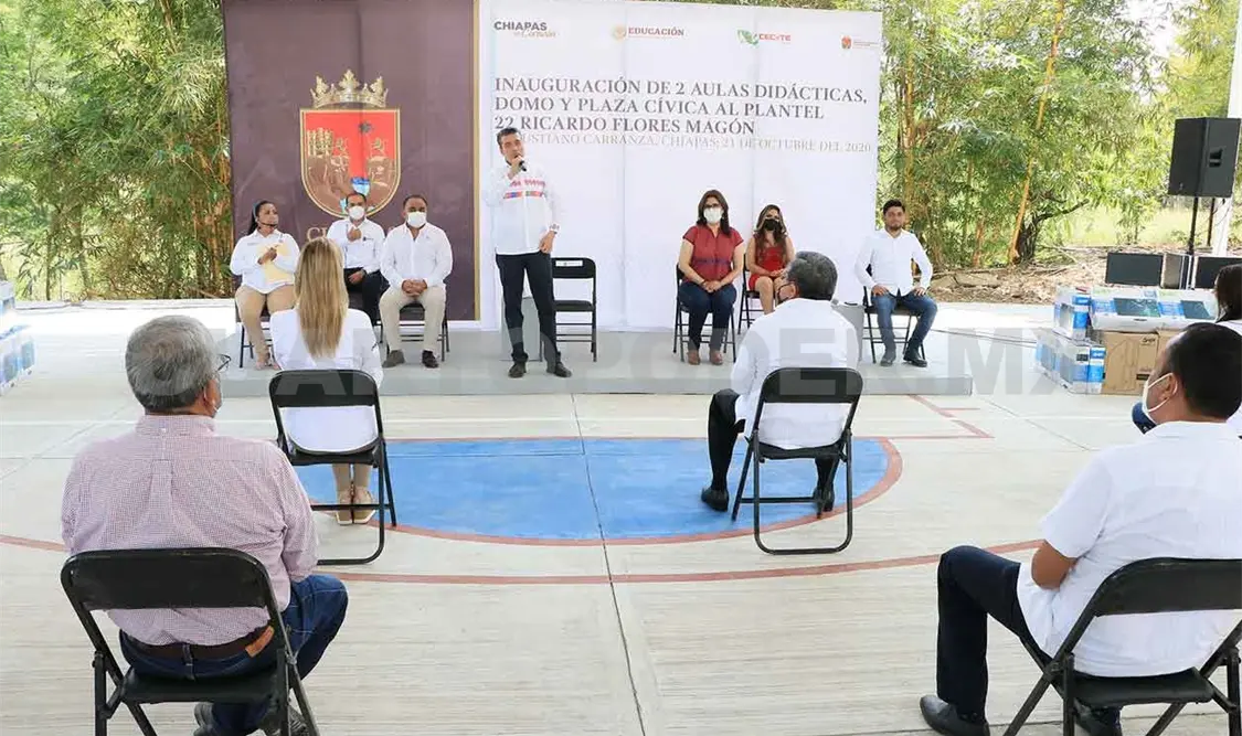Cumple REC con espacios dignos para estudiantes