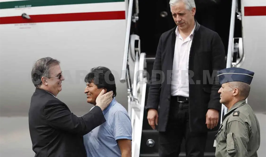 “Gracias por todo”, dice Morales a AMLO y Ebrard