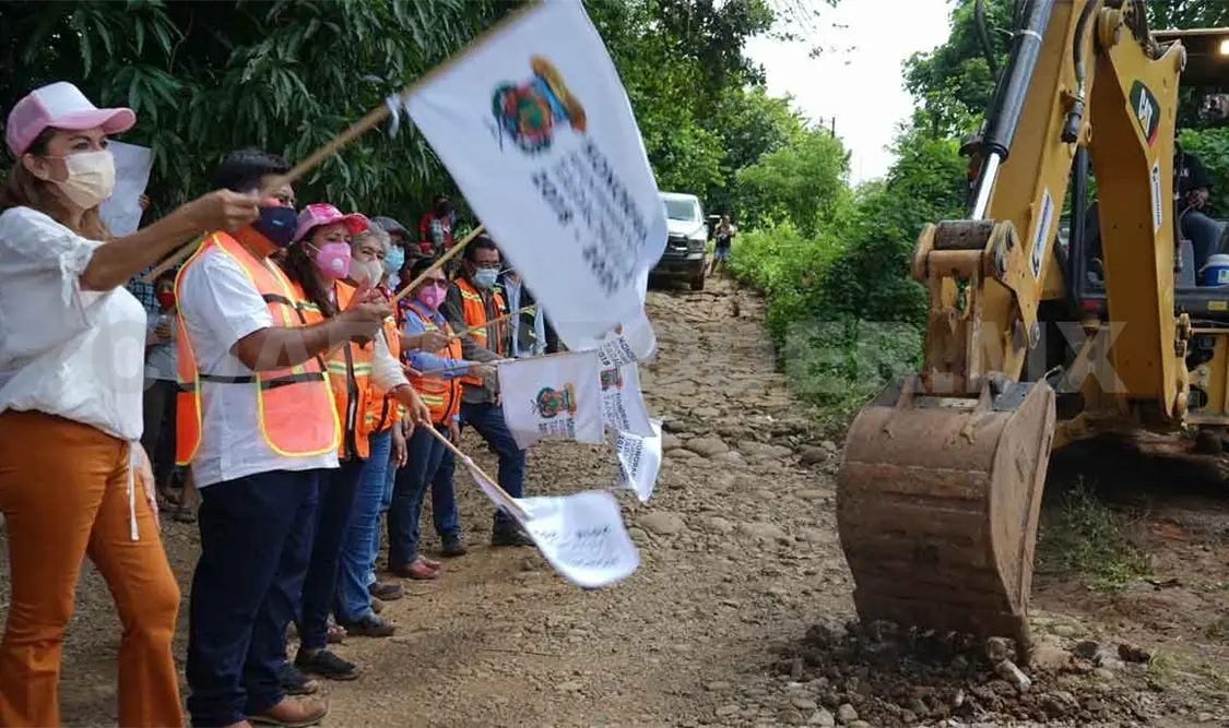 Obras de pavimentación beneficiarán a 7 colonias