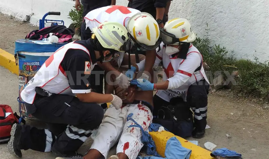 Acuchillan a vendedor de Bon Ice durante una riña