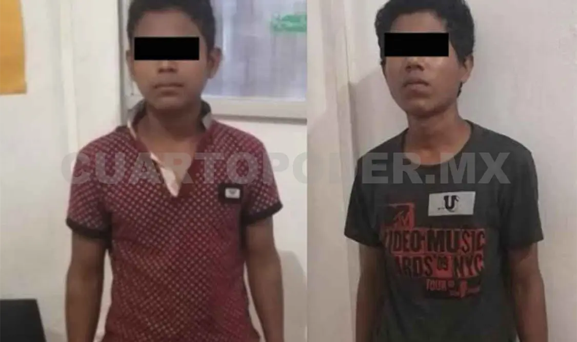 Frustran robo y logran detener a dos personas