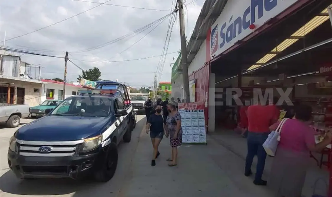 Asaltan tienda Super Sánchez