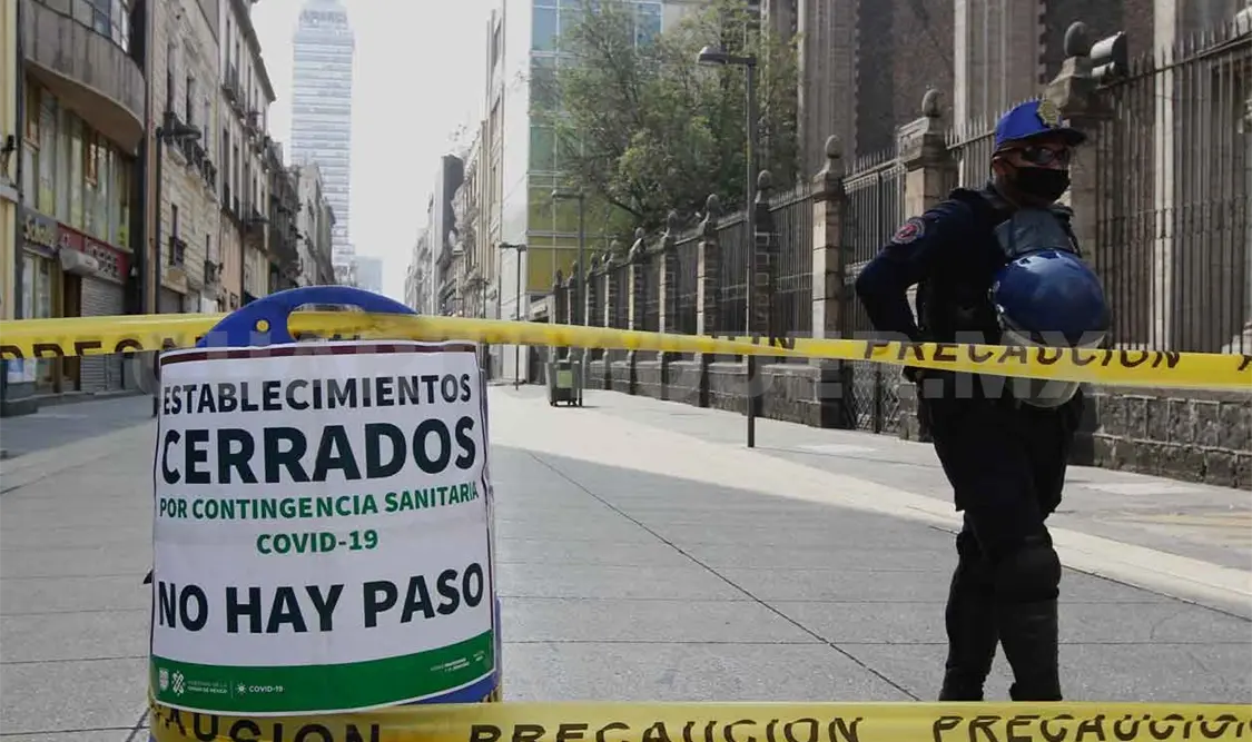 Descartan toque de queda en México por Covid-19