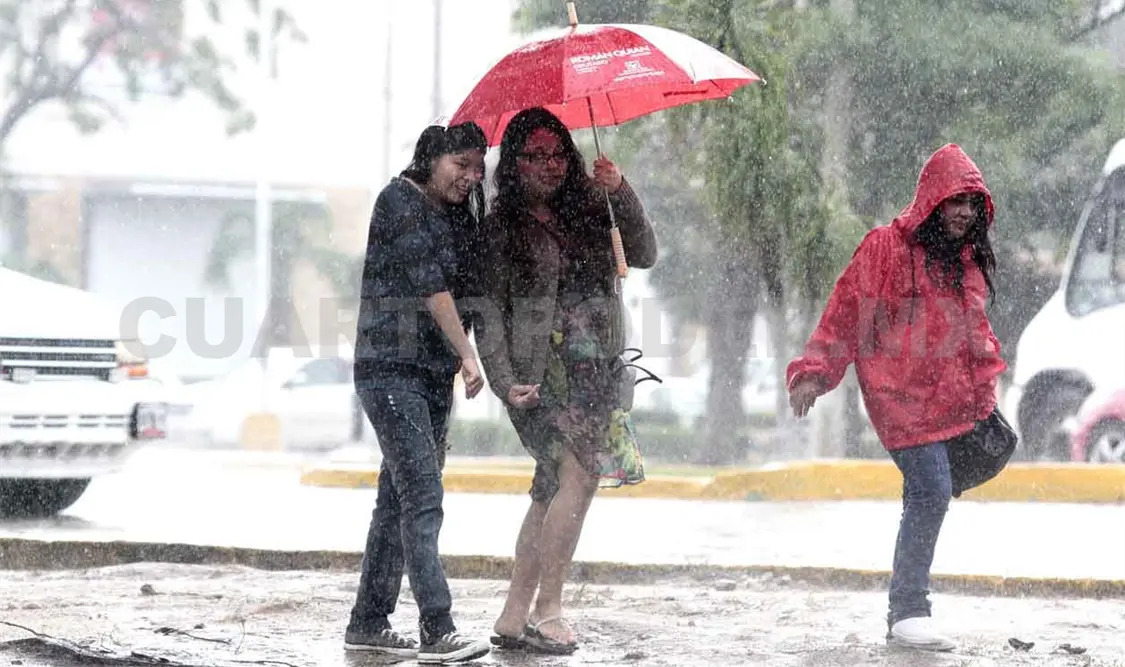 Pronostican intensas lluvias para el sureste de México