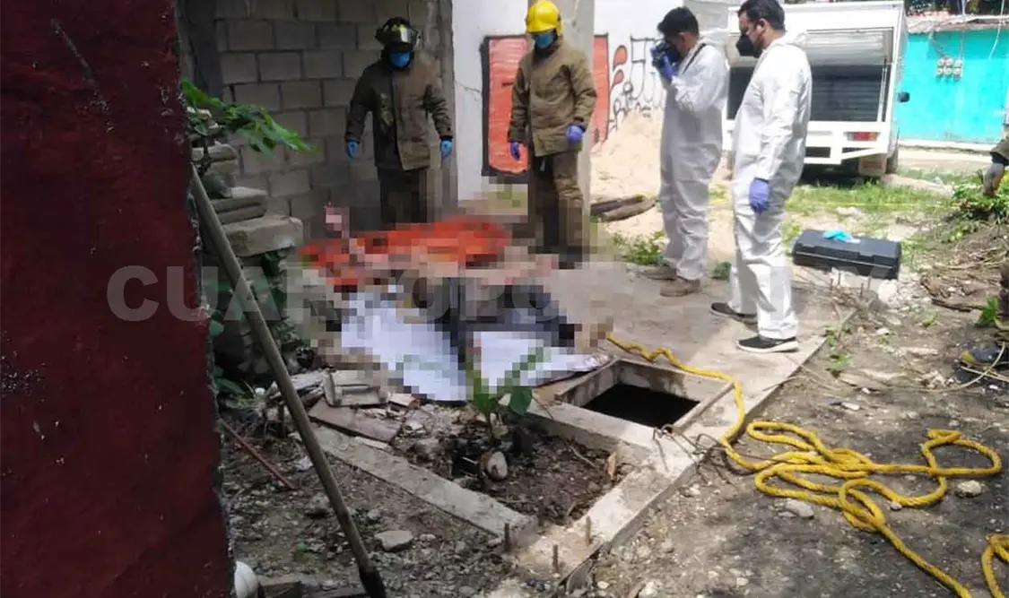 Cuerpo putrefacto fue hallado en una cisterna