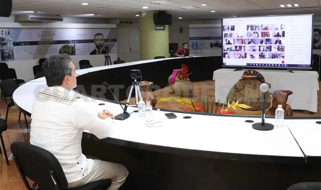 Participa REC en reunión de Conago con Gobierno Federal