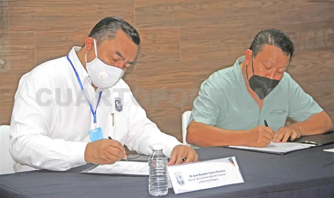 Unicach y Asociación firman convenio