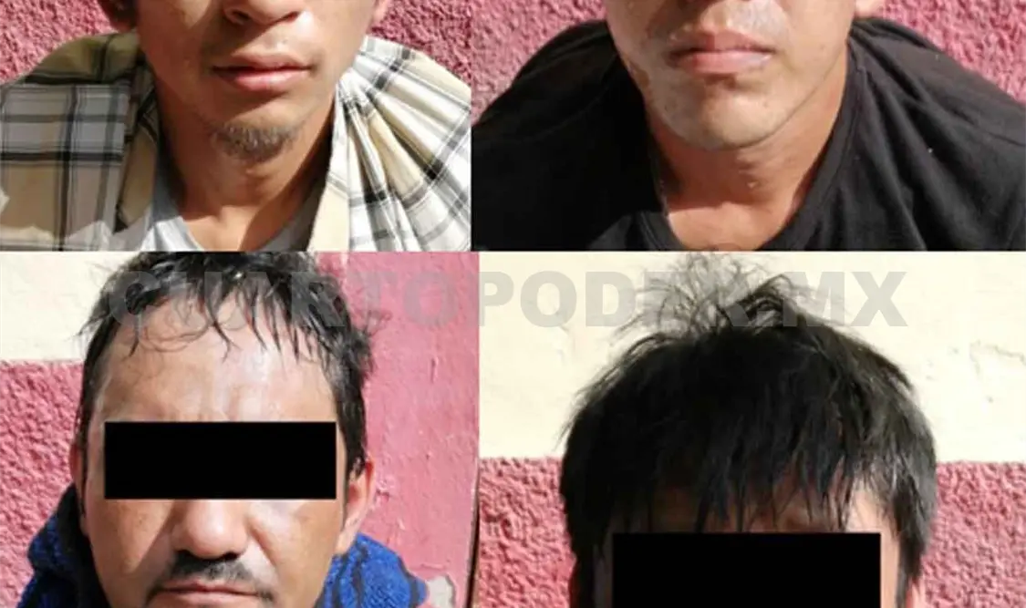 Cuatro detenidos en orden de cateo