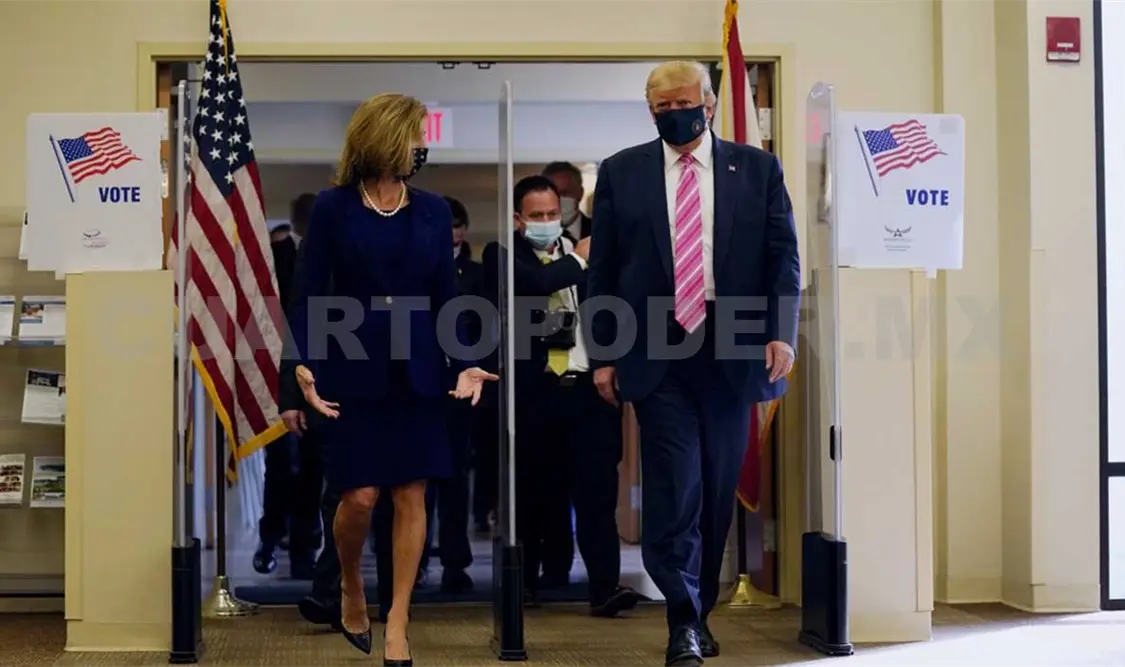 “Demandaremos legalmente en todos los estados recientemente reclamados por Biden”, dijo Trump. Twitter