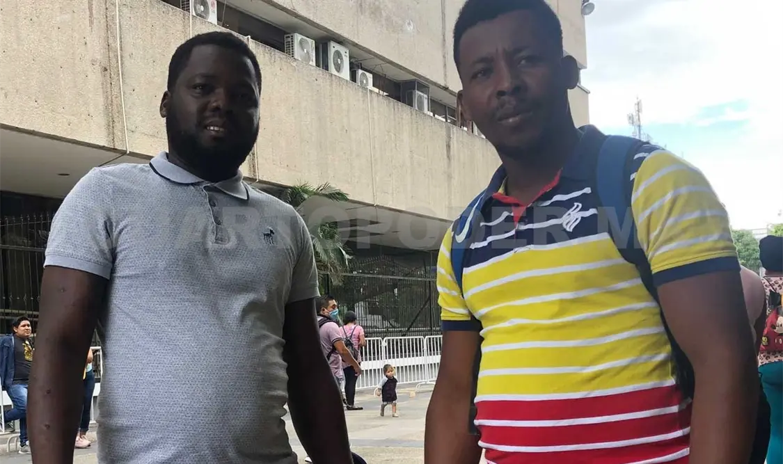 Los haitianos aseguran que en México no han recibido comentarios de discriminación pero sí un grado de insensibilidad por parte del INM. José Ortega / CP